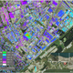 Ground elevation movements in Jefferson Parish, Louisiana, from June 2009 to July 2012. )Credits: NASA/JPL-Caltech, Esri)